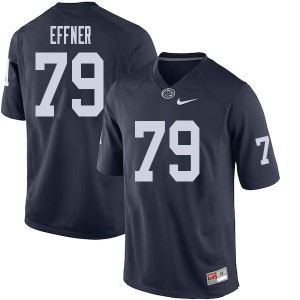 Mens Penn State #79 Bryce Effner Navy Stitched Jersey 874255-843