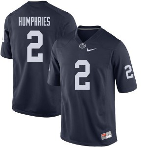 Men Penn State Nittany Lions #2 Isaiah Humphries Navy College Jerseys 546331-149