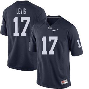 Men PSU #17 Will Levis Navy Player Jersey 332850-153