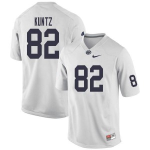 Men Penn State #82 Zack Kuntz White NCAA Jersey 846880-426