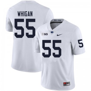 Mens Penn State #55 Anthony Whigan White Official Jersey 953622-609