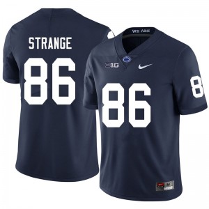 Men's Penn State #86 Brenton Strange Navy Stitch Jersey 572299-242