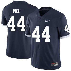 Mens Penn State #44 Cameron Pica Navy Throwback Football Jerseys 600021-439