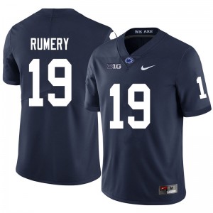 Men's Penn State #19 Isaac Rumery Navy Stitched Jerseys 393909-627