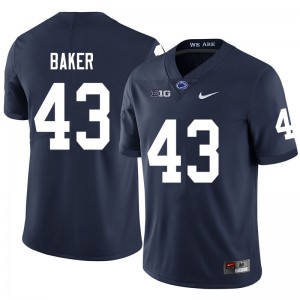 Men's Penn State #43 Trevor Baker Navy Player Jersey 387891-350