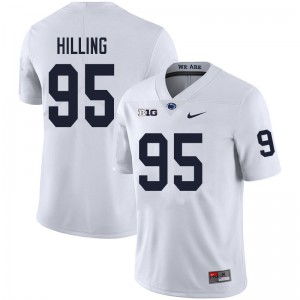 Men's Penn State #95 Vlad Hilling White Player Jerseys 718368-895