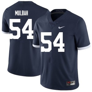 Men's Penn State Nittany Lions #54 Fatorma Mulbah Navy Throwback Stitched Jersey 882886-133