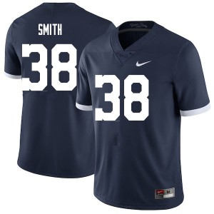 Men Penn State #38 Tank Smith Navy Throwback Stitch Jerseys 204415-233