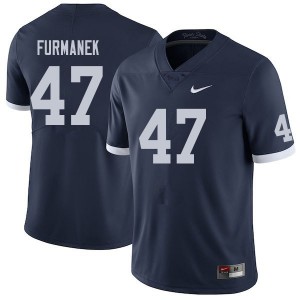 Men Penn State #47 Alex Furmanek Navy Retro Stitch Jerseys 791083-917