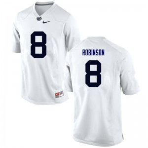 Men Penn State #8 Allen Robinson White Stitched Jersey 438808-330