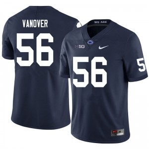 Men's Penn State #56 Amin Vanover Navy Official Jersey 321222-453