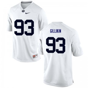 Men's Penn State #93 Blake Gillikin White Alumni Jersey 121299-224