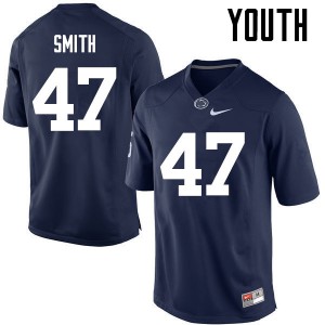 Youth Penn State #47 Brandon Smith Navy College Jersey 239931-389