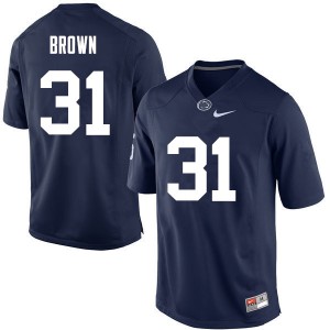 Men's PSU #31 Cameron Brown Navy Embroidery Jersey 377046-666