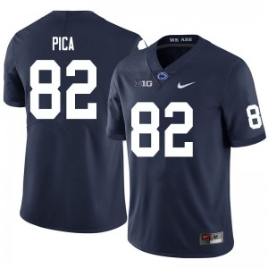 Men Penn State #82 Cameron Pica Navy NCAA Jersey 550411-466