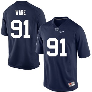 Men's Penn State #91 Cameron Wake Navy Player Jersey 617635-575