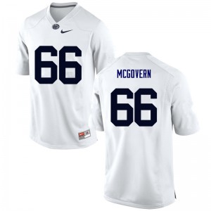 Mens Penn State #66 Connor McGovern White College Jerseys 256839-992
