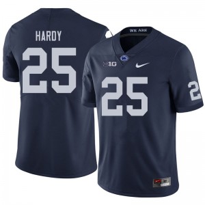 Men's Nittany Lions #25 Daequan Hardy Navy Embroidery Jerseys 962873-933