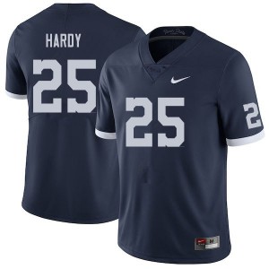 Men Penn State #25 Daequan Hardy Navy Retro Football Jersey 662591-272