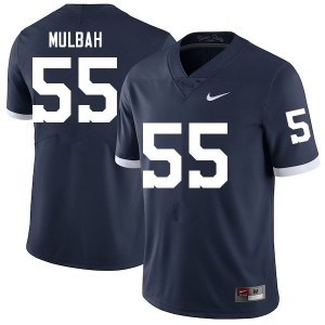 Men's Penn State #55 Fatorma Mulbah Navy Retro Embroidery Jersey 458997-119