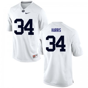 Men's Penn State #34 Franco Harris White Stitch Jersey 578858-907