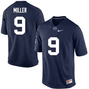 Men Nittany Lions #9 Jarvis Miller Navy Embroidery Jerseys 379583-673