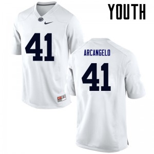 Youth PSU #41 Joe Arcangelo White Player Jerseys 125838-729