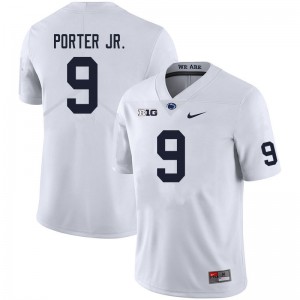 Mens Penn State Nittany Lions #9 Joey Porter Jr. White Alumni Jerseys 530999-694