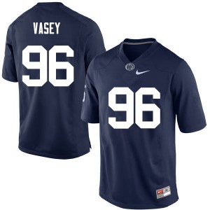 Mens Penn State #96 Kyle Vasey Navy NCAA Jerseys 847943-156