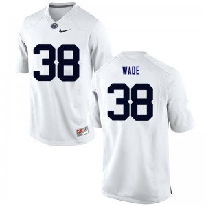 Mens Penn State Nittany Lions #38 Lamont Wade White Official Jersey 905317-795