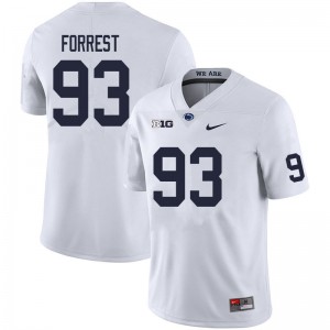 Men Nittany Lions #93 Levi Forrest White Stitched Jersey 835088-681