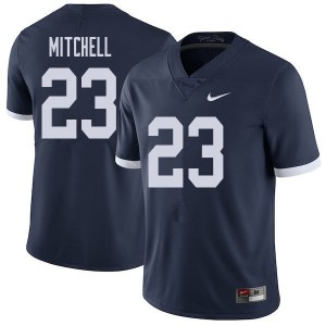 Men PSU #23 Lydell Mitchell Navy Throwback Stitched Jerseys 266697-137