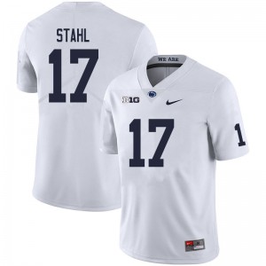 Men's Penn State #17 Mason Stahl White Stitch Jerseys 799094-892