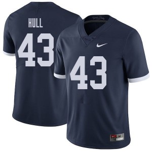Men Penn State Nittany Lions #43 Mike Hull Navy Throwback Stitched Jerseys 967966-252