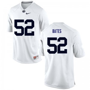 Mens Penn State Nittany Lions #52 Ryan Bates White Football Jersey 833418-144