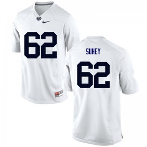 Men Penn State #62 Steve Suhey White Official Jersey 832472-301
