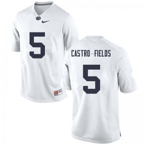 Men Penn State Nittany Lions #5 Tariq Castro-Fields White Player Jersey 226459-672