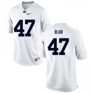 Men's Penn State #47 Will Blair White Football Jersey 915056-351