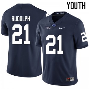 Youth Penn State #21 Tyler Rudolph Navy Player Jersey 761196-920
