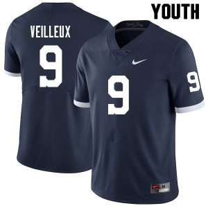 Youth PSU #9 Christian Veilleux Navy Retro Player Jerseys 788629-210