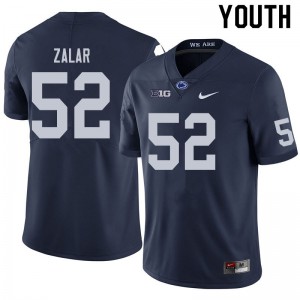 Youth Penn State #52 Blake Zalar Navy NCAA Jersey 498712-957