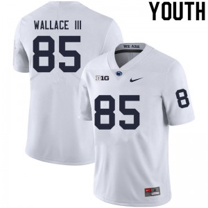 Youth Penn State Nittany Lions #85 Harrison Wallace III White College Jersey 788702-217