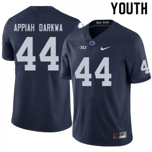 Youth Penn State #44 Joseph Appiah Darkwa Navy University Jerseys 262558-247