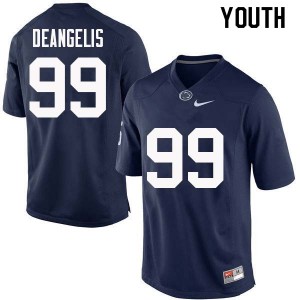 Youth Penn State #99 Nick DeAngelis Navy Player Jersey 155252-656