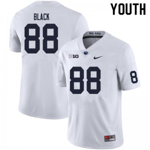 Youth Penn State Nittany Lions #88 Norval Black White Player Jerseys 661754-480